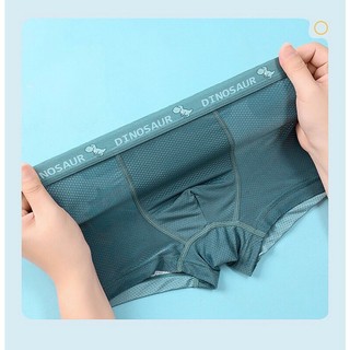 [BT30 Quần lưới khủng long] 4 Quần lót bé trai, quần chip bé trai thông hơi dạng lưới cao cấp siêu mềm mát size 10-37kg