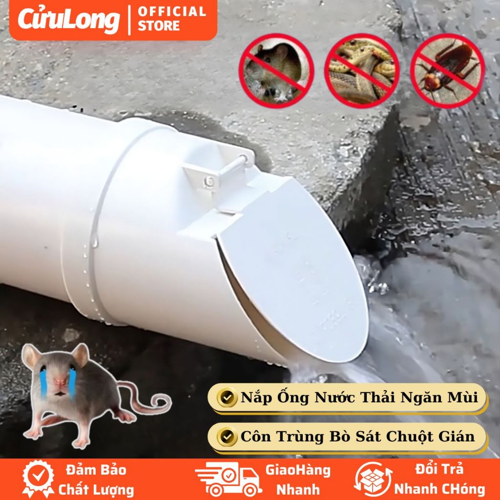 Nắp Đậy Cống Thoát Nước PVC ngăn mùi hôi bịt nắp cống nước thải an toàn ...