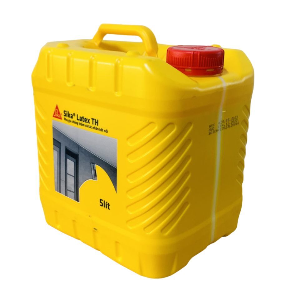 Can 5 Lít Phụ Gia Chống Thấm Sika Latex TH Và Tác Nhân Kết Nối Cho Vữa ...