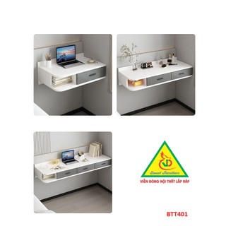 Bàn làm việc kết hợp trang điểm bằng gỗ  BTT401 - VĐ Smart Furrniture NỘI THẤT LẮP RÁP VIENDONGADV