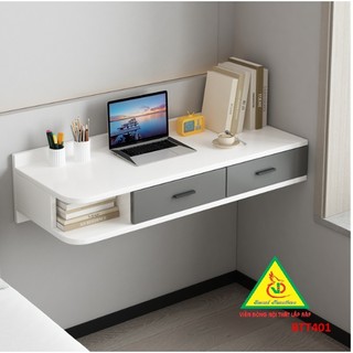 Bàn làm việc kết hợp trang điểm bằng gỗ  BTT401 - VĐ Smart Furrniture NỘI THẤT LẮP RÁP VIENDONGADV