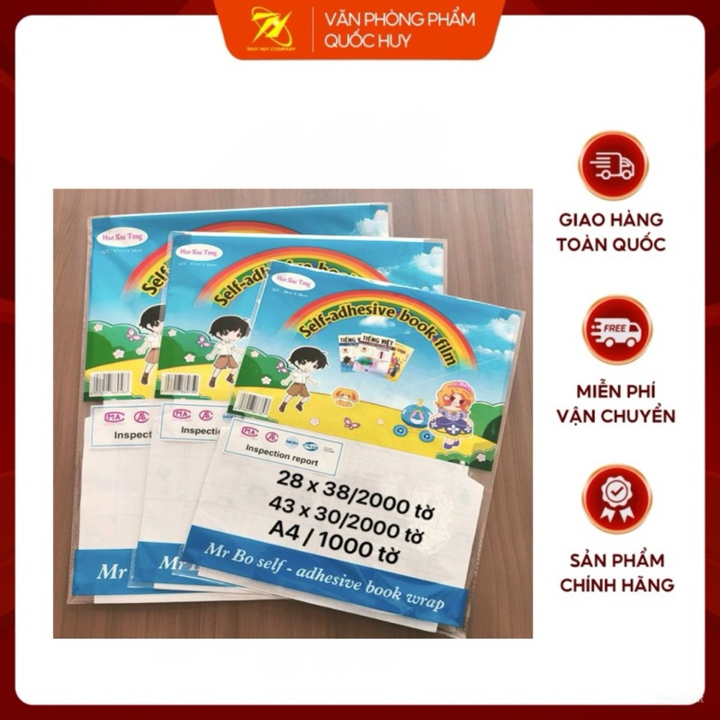 [Video] Set 10 Tờ Decal Bọc Sách Vở, Giấy Bóng Bọc Sách Vở Trong Suốt Nhiều Cỡ 25x34,30x43,34x47cm Chống Nước,Chống Rách