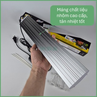 Đèn Coco UR Máng Nhôm - Phiên Bản Mới 2024 - Chip Led RGB 3 in 1, Đỏ Cá Không Đỏ Nước