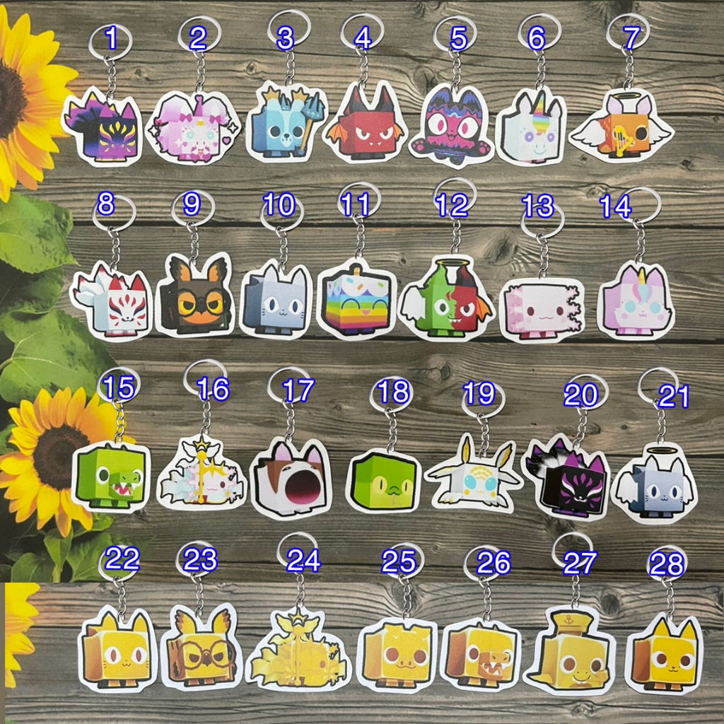 Móc khóa Pet simulator MA1393 Shopee Việt Nam