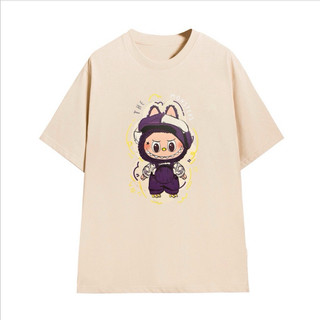 Áo thun OVERSIZE LABUBU TÍM unisex nam nữ form rộng