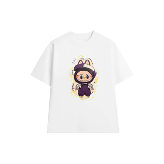 Áo thun OVERSIZE LABUBU TÍM unisex nam nữ form rộng