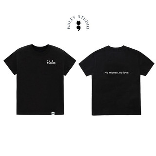 Áo thun Babytee in hình chữ Halev 2 mặt Signature chất Cotton Premium