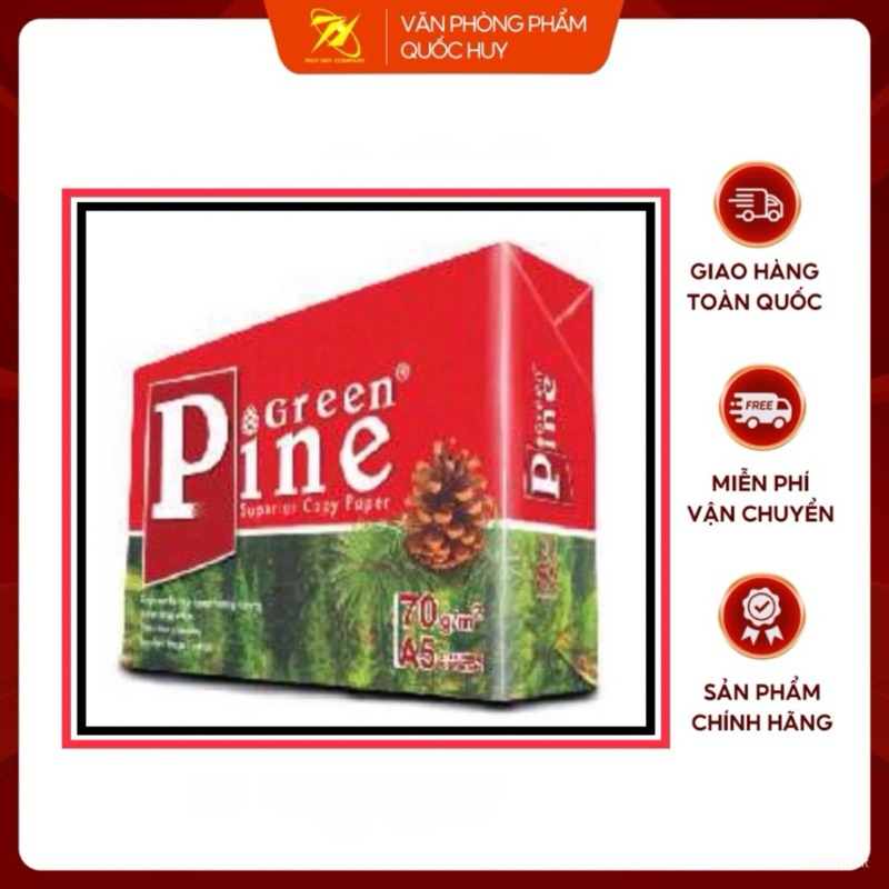 [GIÁ XƯỞNG] GIẤY A4 PINE ĐL70, 1 GRAM 500 TỜ - VPP QUỐC HUY.