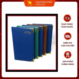 SỔ BÌA DA BUSINES B6/B7/B8/B9/BA4 (160-240 TRANG) SỔ BÌA DA HẢI TIẾN - VPP QUỐC HUY