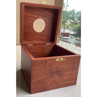 Hộp giấy ăn  Gỗ Hương Khảm Hoa Văn Cao Cấp