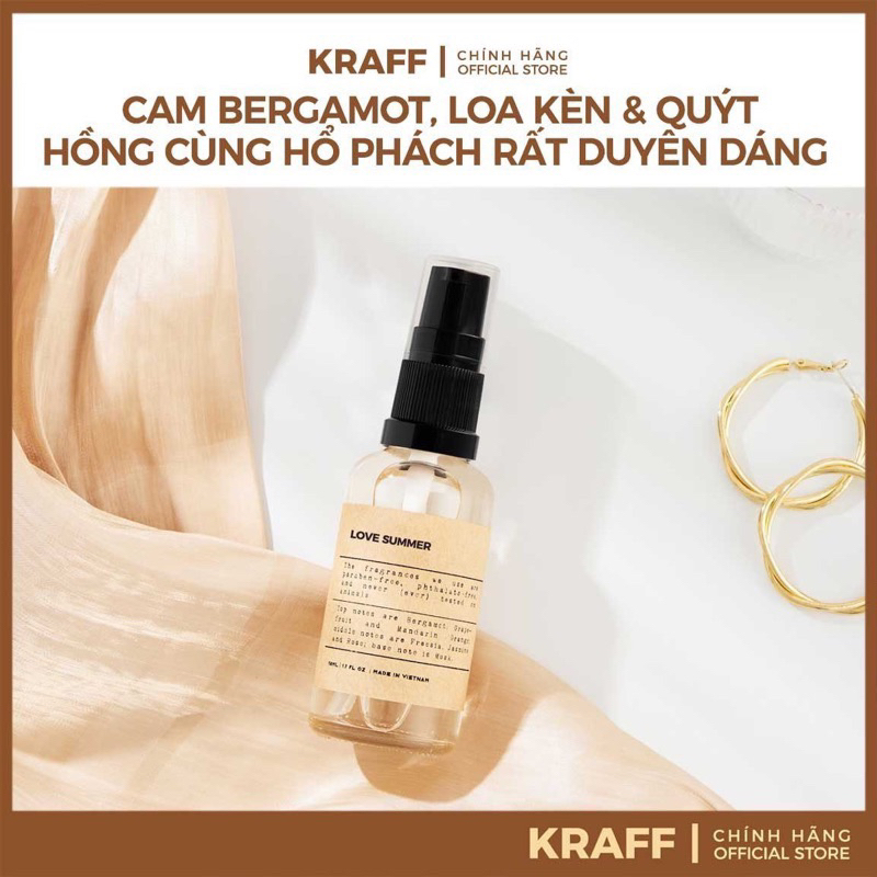 NƯỚC HOA LOVE SUMMER - HƯƠNG HOA MÙA HÈ RỰC RỠ | BigBuy360 - bigbuy360.vn