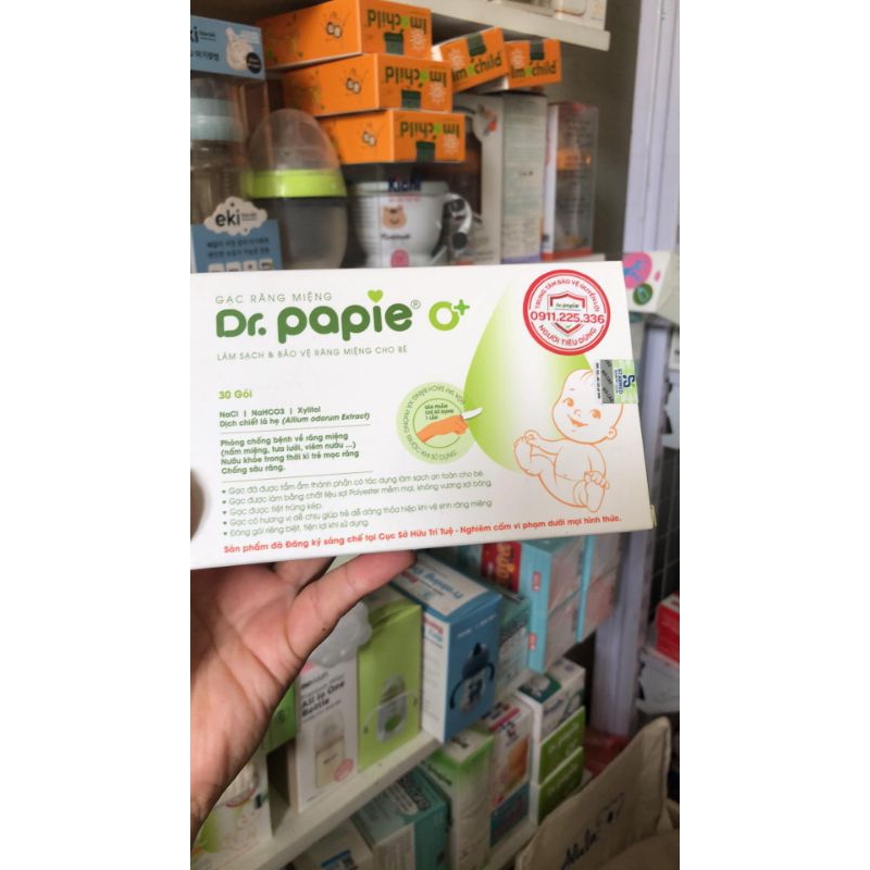 Gạc vệ sinh răng miệng, Dr.papier