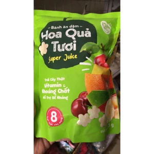 Bánh ăn dặm hoa quả tươi