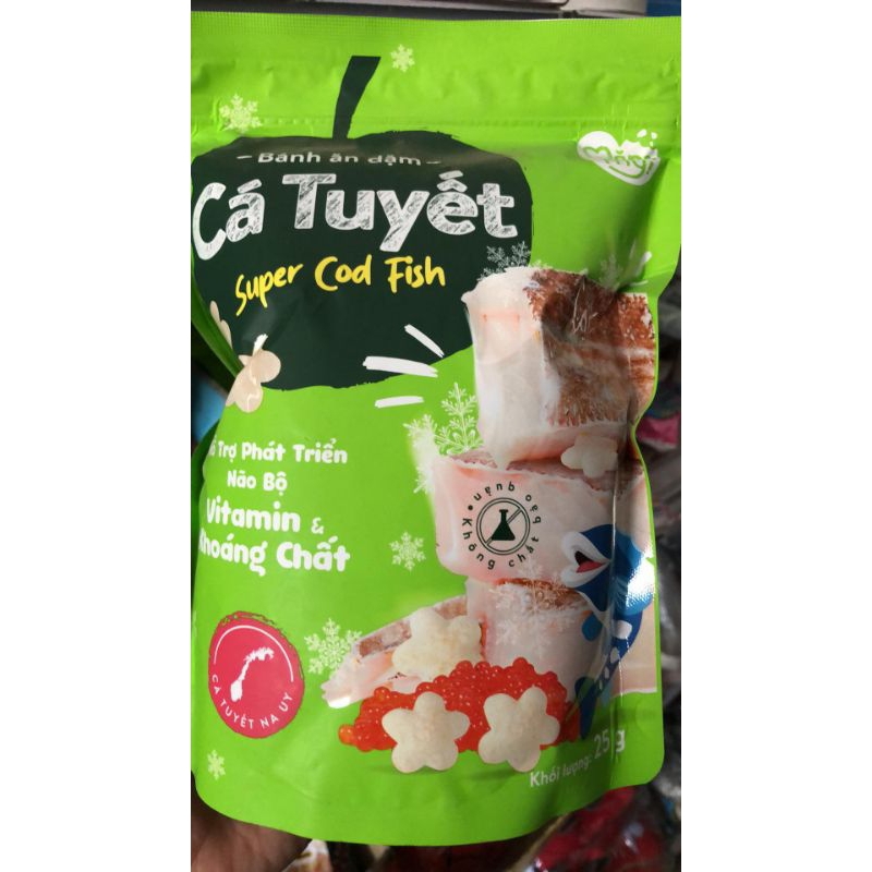 Bánh ăn dặm hoa quả tươi