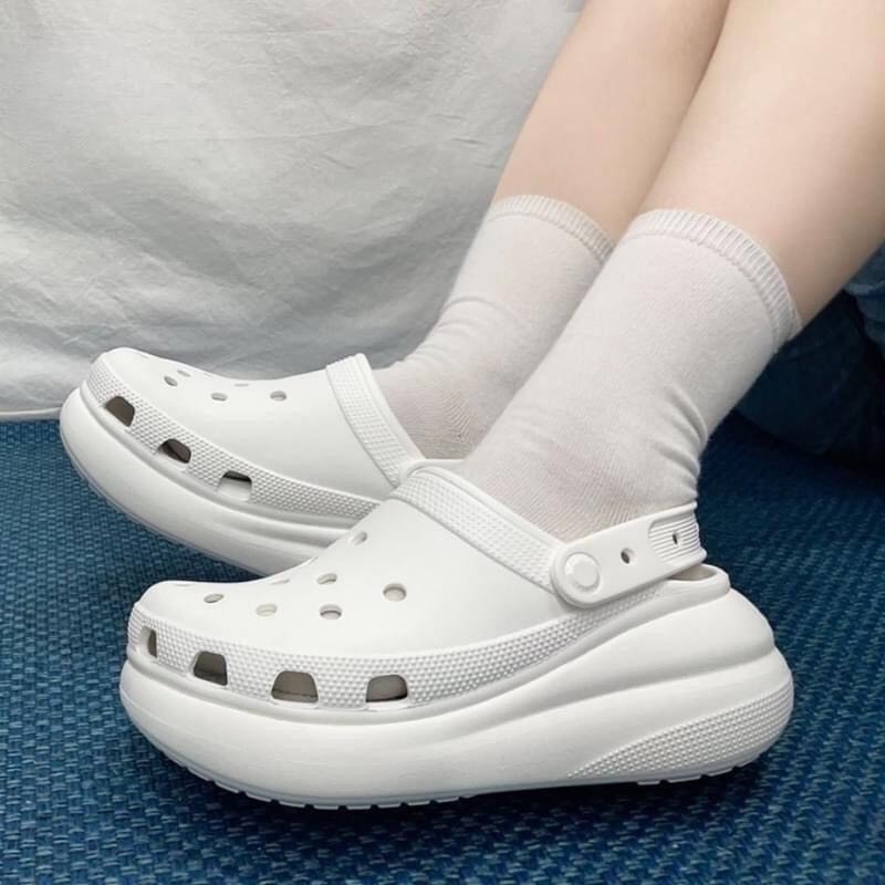 Dép Sục Crocs Band Mega Crush Clog Classic, đế cao 7cm tôn dáng nữ ...