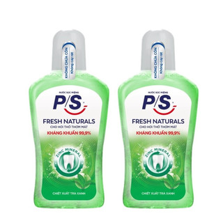 [LIVE] Bộ 2 Nước súc miệng P/S Active Defense 500ml giúp kháng khuẩn 99.9% chỉ sau 30 giây