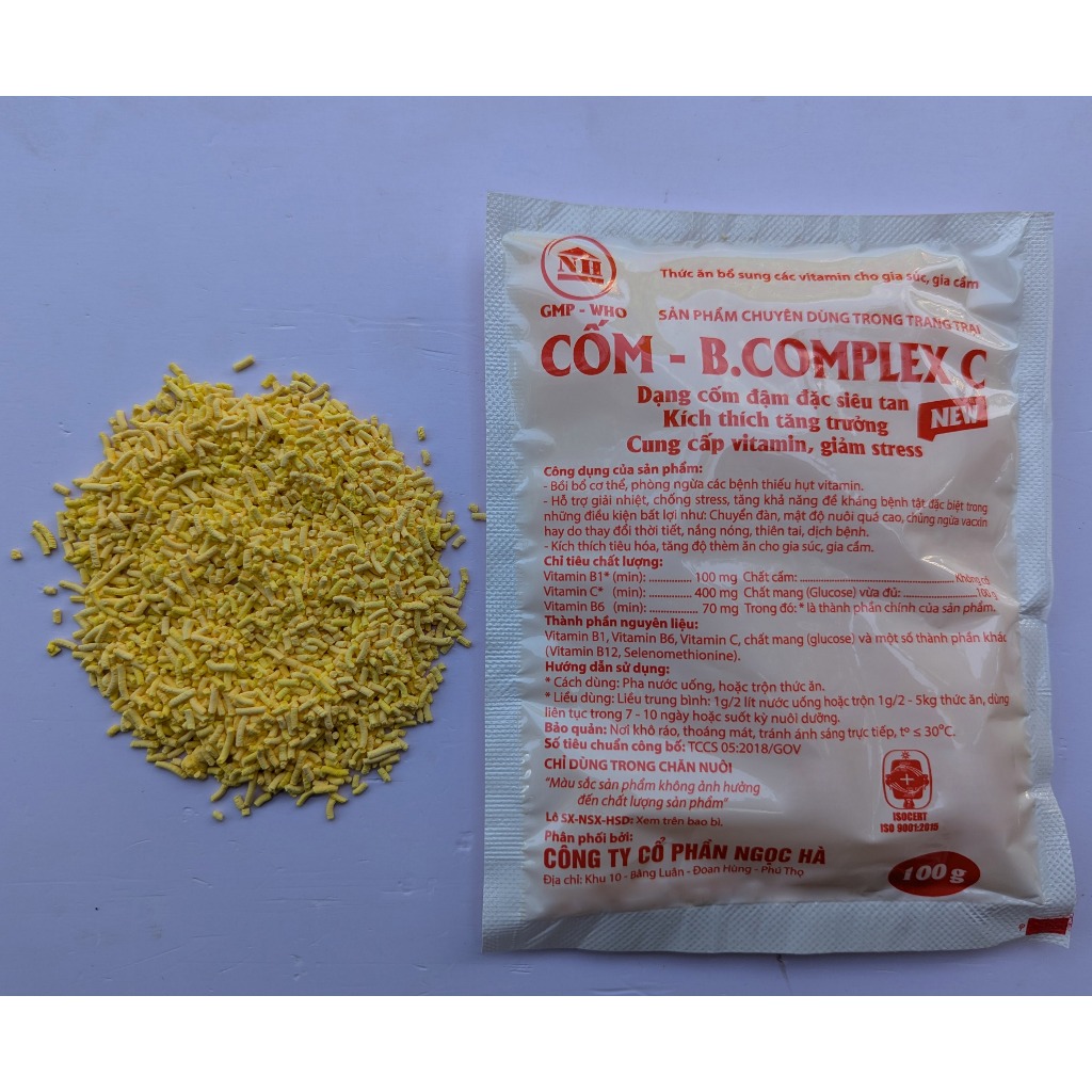 1 gói Cốm Bcomplex -C 100g Bồi bổ cơ thể, kích thích tăng trưởng dùng ...