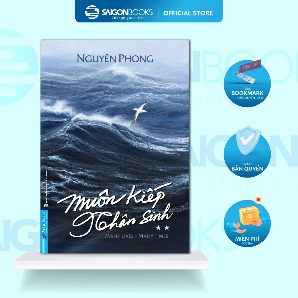 Ảnh Trọn Bộ 3 Quyển Sách Muôn Kiếp Nhân Sinh - Nguyên Phong 3