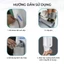 Hộp đựng dung dịch sát khuẩn dạng nước, đựng cồn rửa tay cảm ứng tự động RANCO 1100ml KT - 805