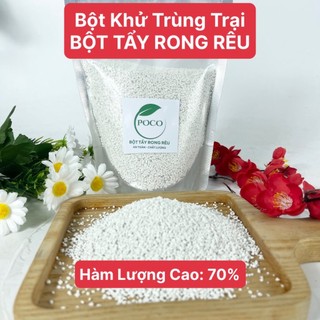 Combo 5 Bột Tẩy Rong Rêu (500g/Bịch) Trên Nền Sân Xi Măng, Hoàn Tiền 100% Nếu Không Sạch