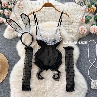 COSPLAY THỎ XUYÊN THẤU BIG SIZE (60-70KG)