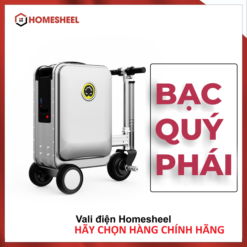 Vali điện Homesheel Airwheel SE3S chính hãng ( Bảo hành 2 năm), Phiên bản quốc tế