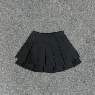 Chân váy xếp ly 2 tầng nữ phong cách Hàn Quốc, cạp cao có quần bảo hộ bên trong [Mã 395] - XMTL