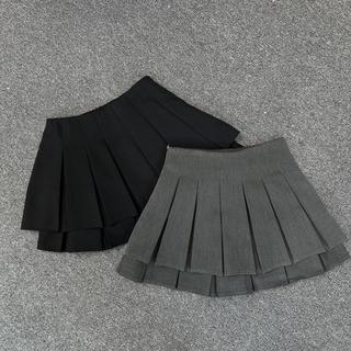 Chân váy xếp ly 2 tầng nữ phong cách Hàn Quốc, cạp cao có quần bảo hộ bên trong [Mã 395] - XMTL