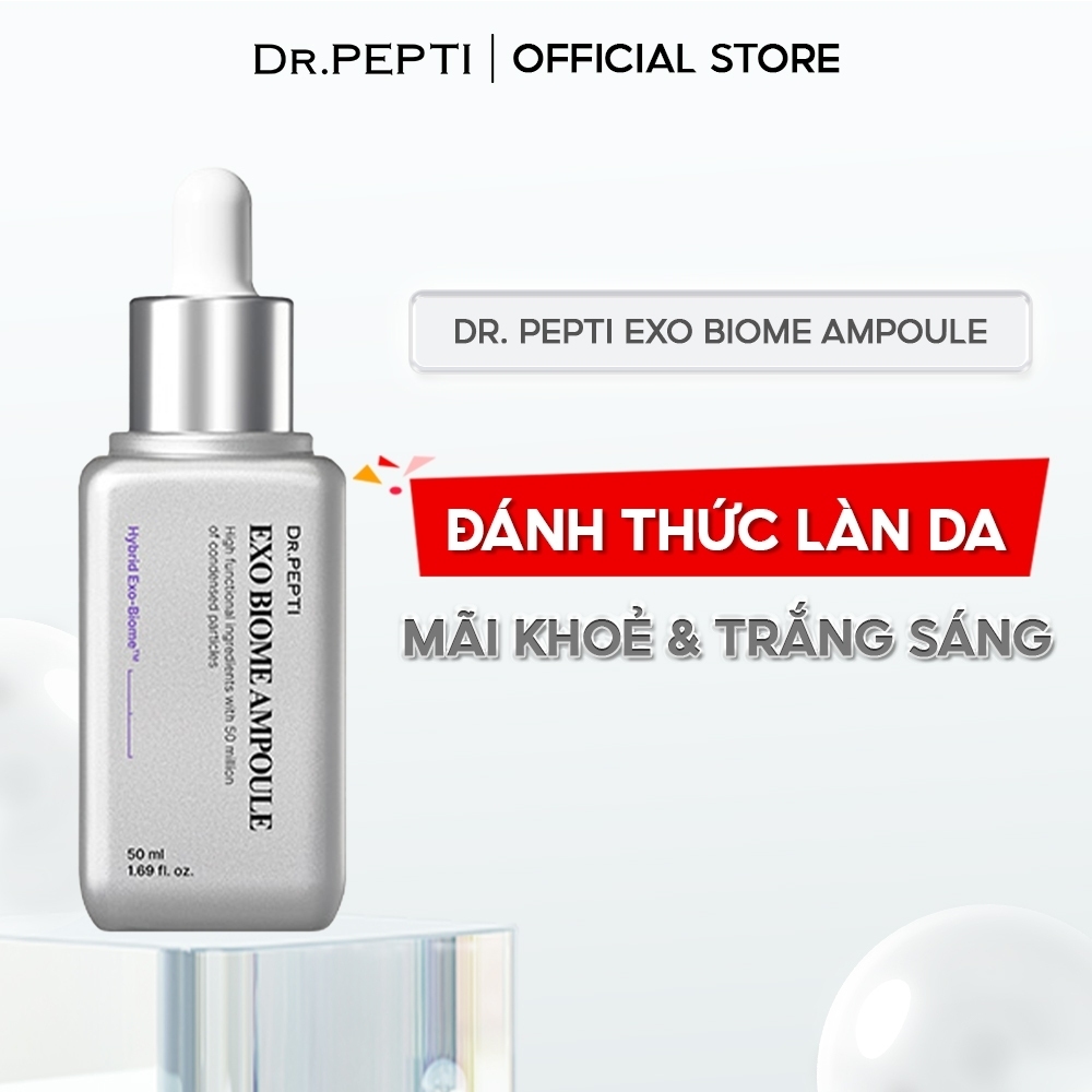Tinh Chất Dưỡng Da, Giảm Nếp Nhăn Dr. Pepti Exo Biome Ampoule 50ml | Shopee  Việt Nam