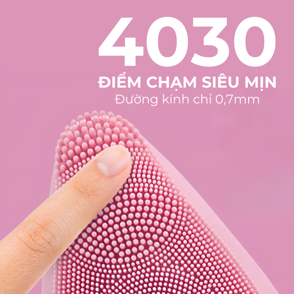 Ảnh Máy Rửa Mặt Emmié Premium Facial Cleansing Brush Sonic Extra - Đạt Chứng Nhận FDA 3
