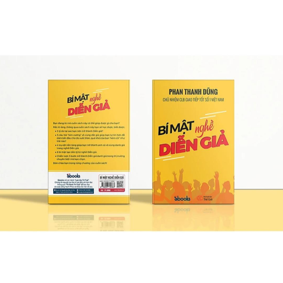 Sách - Bí Mật Nghề Diễn Giả (Phan Thanh Dũng) - Sbooks