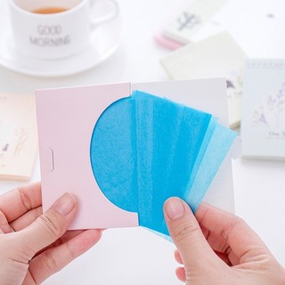COMBO 500 Giấy Thấm Dầu Cho Da Mặt Gói 50 Tờ Siêu Dai Hương Thơm Tự Nhiên Nhẹ Nhàng Hút Sạch Dầu Thừa Trên Da 88835