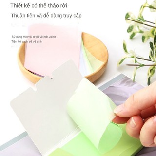 COMBO 500 Giấy Thấm Dầu Cho Da Mặt Gói 50 Tờ Siêu Dai Hương Thơm Tự Nhiên Nhẹ Nhàng Hút Sạch Dầu Thừa Trên Da 88835