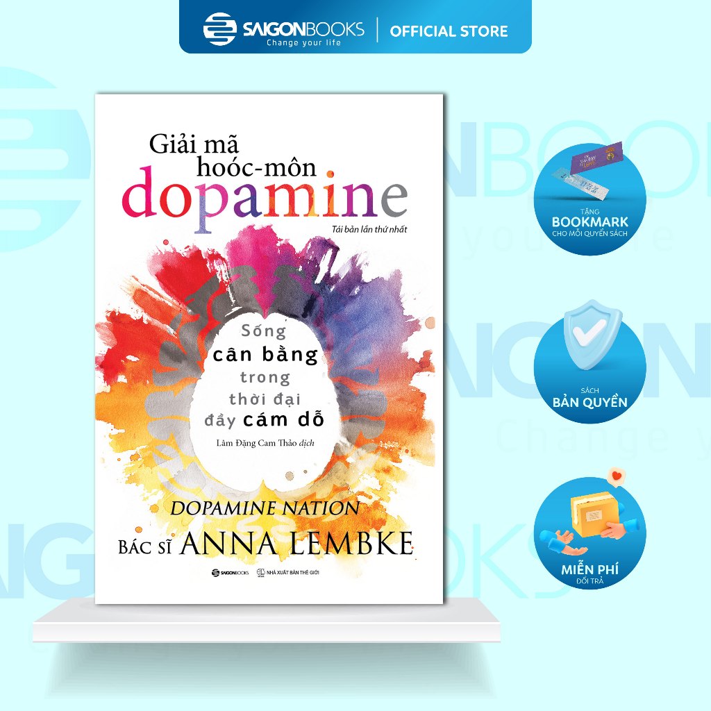 Ảnh Sách - Giải Mã Hoóc-môn Dopamine - Tác giả Anna Lembke 1