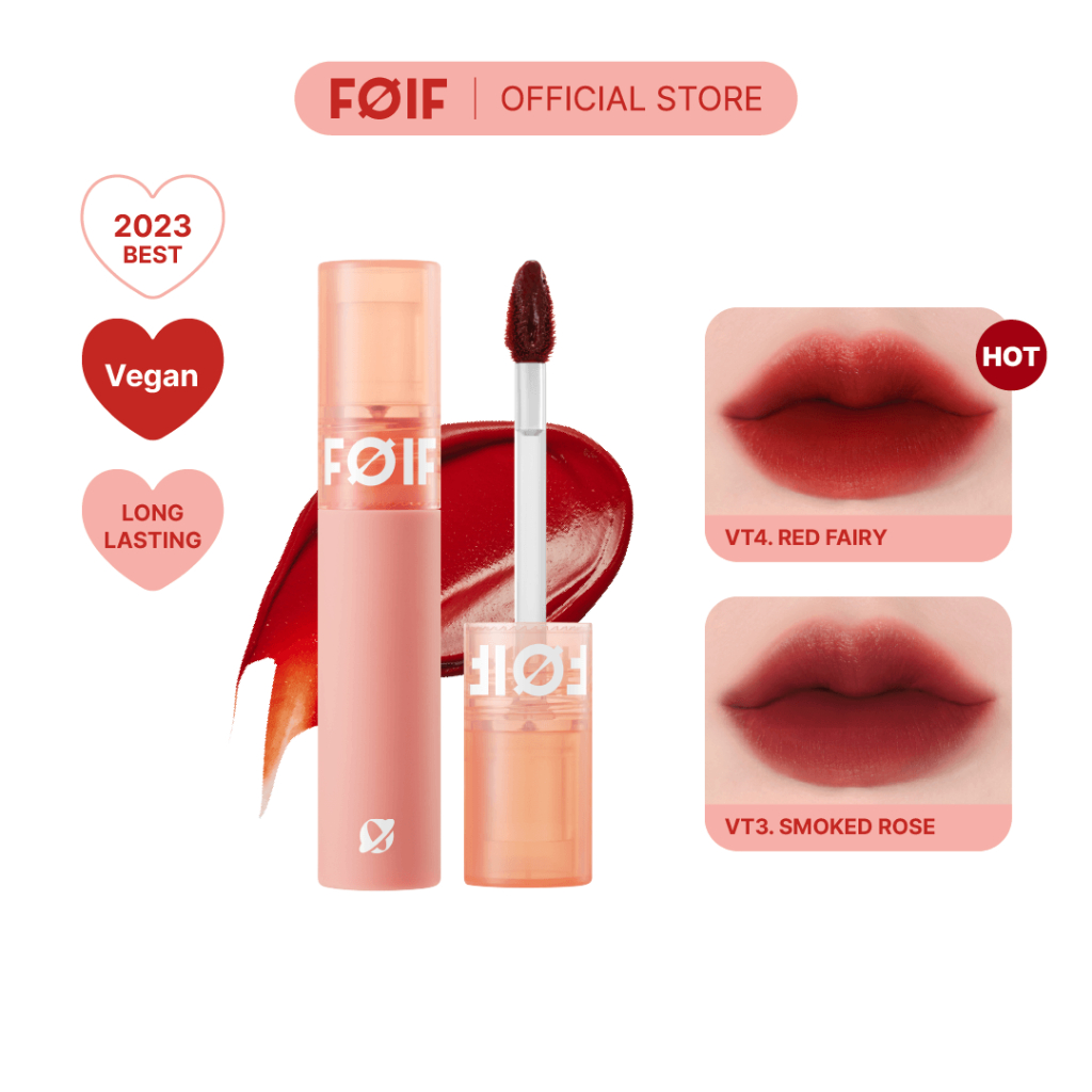 Ảnh Son Kem Lì FOIF Daily Velvet Tint 3g 1