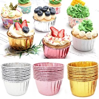 Set 50 Cốc Bánh Cupcake Khuôn Bánh Nướng Muffin Cup ,Ly Nướng Bánh Đặc Biệt Chịu Nhiệt Độ Cao Làm Bánh,Trang Trí Bánh