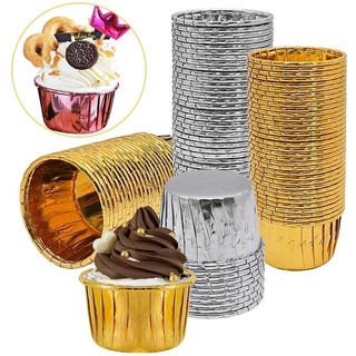Set 50 Cốc Bánh Cupcake Khuôn Bánh Nướng Muffin Cup ,Ly Nướng Bánh Đặc Biệt Chịu Nhiệt Độ Cao Làm Bánh,Trang Trí Bánh