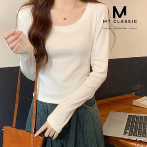 Áo thun tay dài, áo thun co gian 4 chiều chất mềm mịn, không xù lông - Mt classic