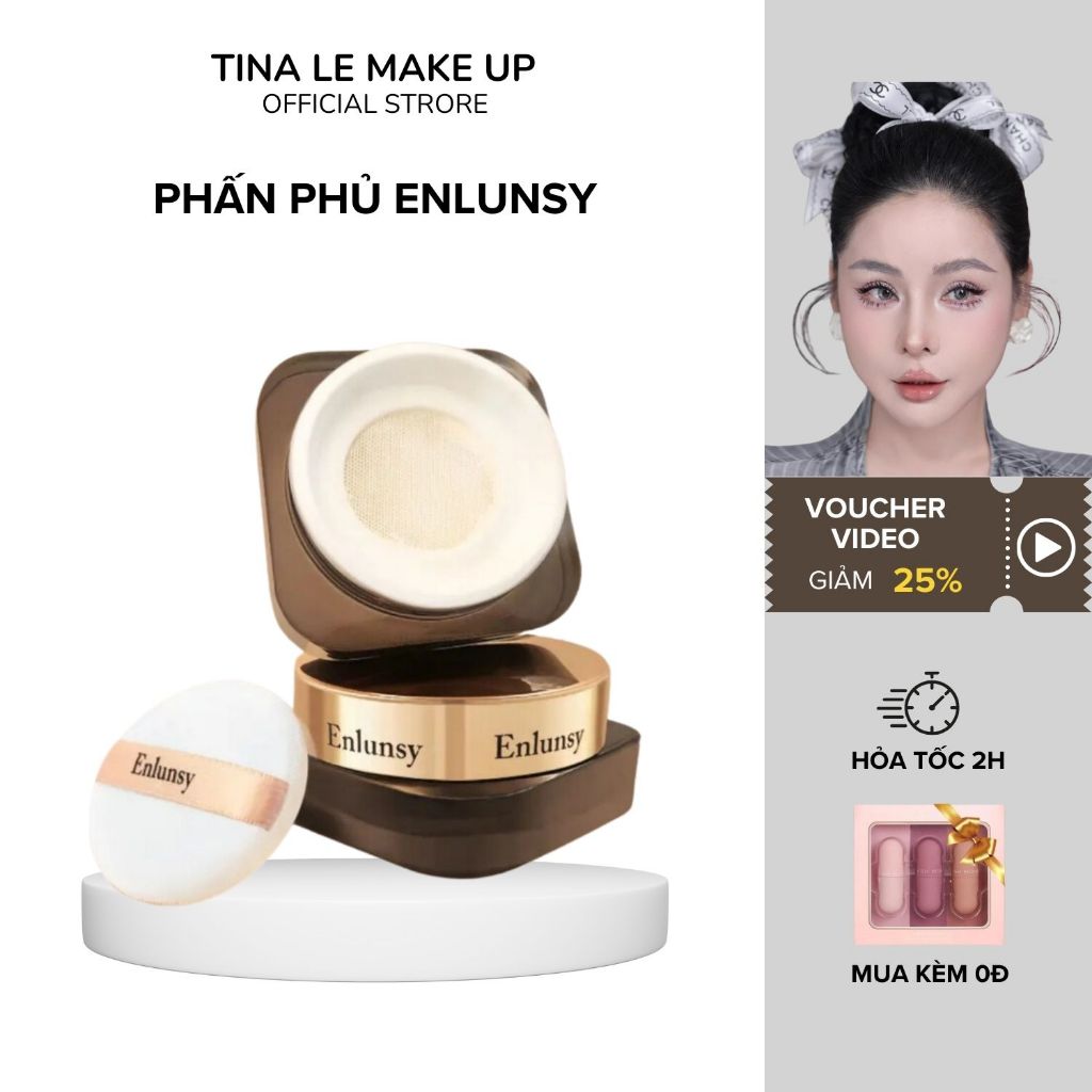 Phấn Phủ Enlunsy Soft Mist Air Setting Powder Phấn Bột Kiềm Dầu Chống ...