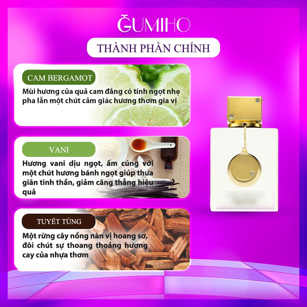 Nước Hoa Nữ Club De Nuit White Imperiale EDP Thơm Bản Clone Hoàn Hảo Của  ᴅᴇ.ɪɪɴᴀ Exclusif - GumihoPerfume | BigBuy360 - bigbuy360.vn