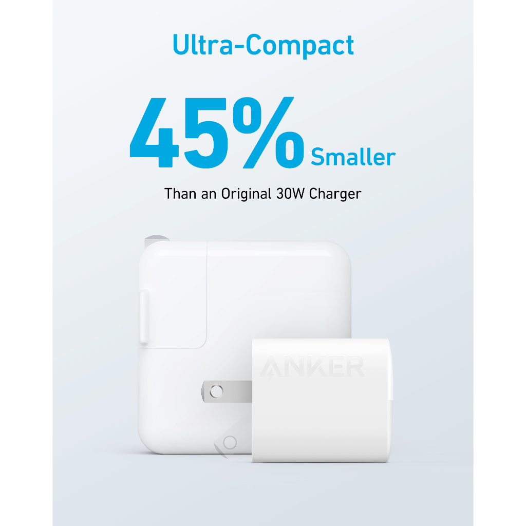 Ảnh Sạc Anker 323 Công Suất 33W 2 Cổng - 1 USB & 1 USB-C - A2331 4