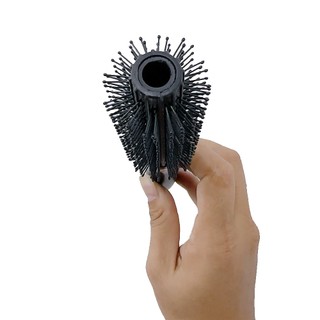 Lược tròn tạo phồng tóc chuôi vàng - Lược sấy uốn tóc