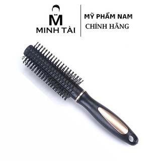 Lược tròn tạo phồng tóc chuôi vàng - Lược sấy uốn tóc