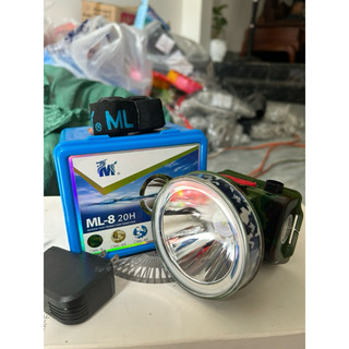 Đèn pin led siêu sáng đội đầu ML8  (ducphong)