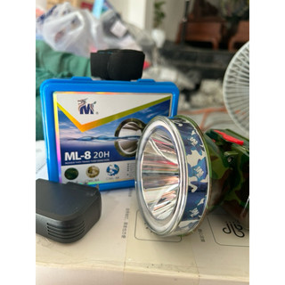 Đèn pin led siêu sáng đội đầu ML8  (ducphong)
