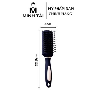 Lược bán nguyệt tạo phồng tóc chuôi vàng - Lược sấy uốn tóc