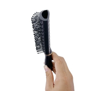 Lược bán nguyệt tạo phồng tóc chuôi vàng - Lược sấy uốn tóc