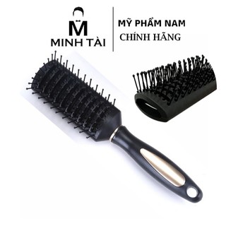 Lược bán nguyệt tạo phồng tóc chuôi vàng - Lược sấy uốn tóc