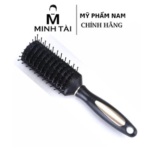 Lược bán nguyệt tạo phồng tóc chuôi vàng - Lược sấy uốn tóc