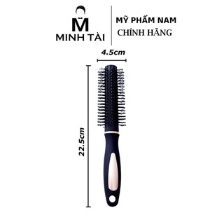 Lược tròn tạo phồng tóc chuôi vàng - Lược sấy uốn tóc